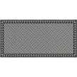 Winston Snow and Midnight Matlock 27.5cm x 27.5cm Mosaic Tile