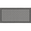 Winston Snow and Midnight Matlock 27.5cm x 27.5cm Mosaic Tile