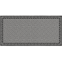 Winston Snow and Midnight Matlock 27.5cm x 27.5cm Mosaic Tile