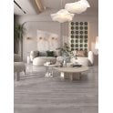 Winter Grey Peel and Stick Vinyl Floor Tile 91.4cm x 15.2cm (2.5 Sq/M Per Pack)