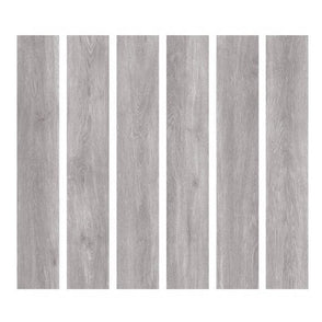 Winter Grey Peel and Stick Vinyl Floor Tile 91.4cm x 15.2cm (2.5 Sq/M Per Pack)