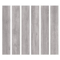 Winter Grey Peel and Stick Vinyl Floor Tile 91.4cm x 15.2cm (2.5 Sq/M Per Pack)