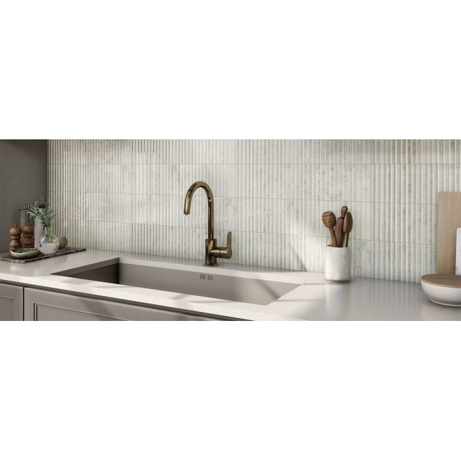 Wynn Marble Kit Kat 15cm x 30cm Wall Tile