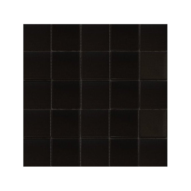 Yucca Matt Steel (4.8cm x 4.8cm) 30cm x 30cm Mosaic Tile