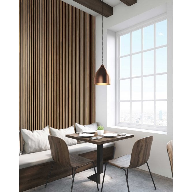 Zebrano Wood Acoustic Wood Panel 240cm x 60cm x 21mm