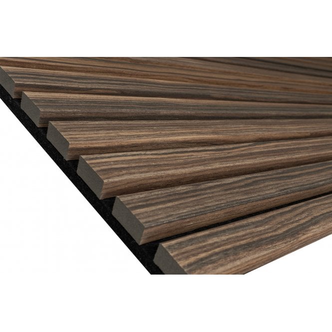Zebrano Wood Acoustic Wood Panel 240cm x 60cm x 21mm