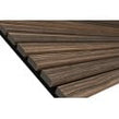 Zebrano Wood Acoustic Wood Panel 240cm x 60cm x 21mm