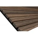 Zebrano Wood Acoustic Wood Panel 240cm x 60cm x 21mm