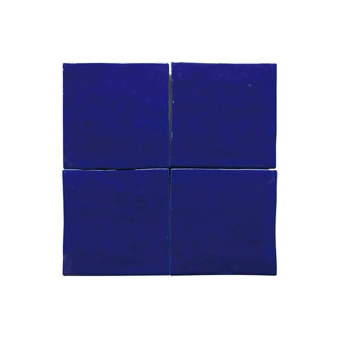 Zelij Antic Azul 10cm x 10cm Wall Tile