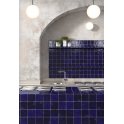 Zelij Antic Azul 10cm x 10cm Wall Tile