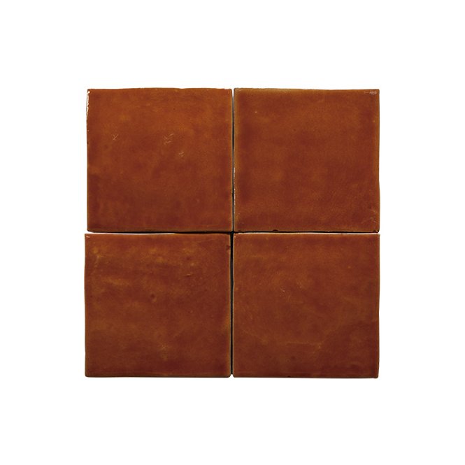 Zelij Naranja Dif 10cm x 10cm Wall Tile