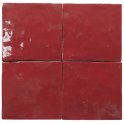 Zelij Rojo Antiguo 10cm x 10cm Wall Tile
