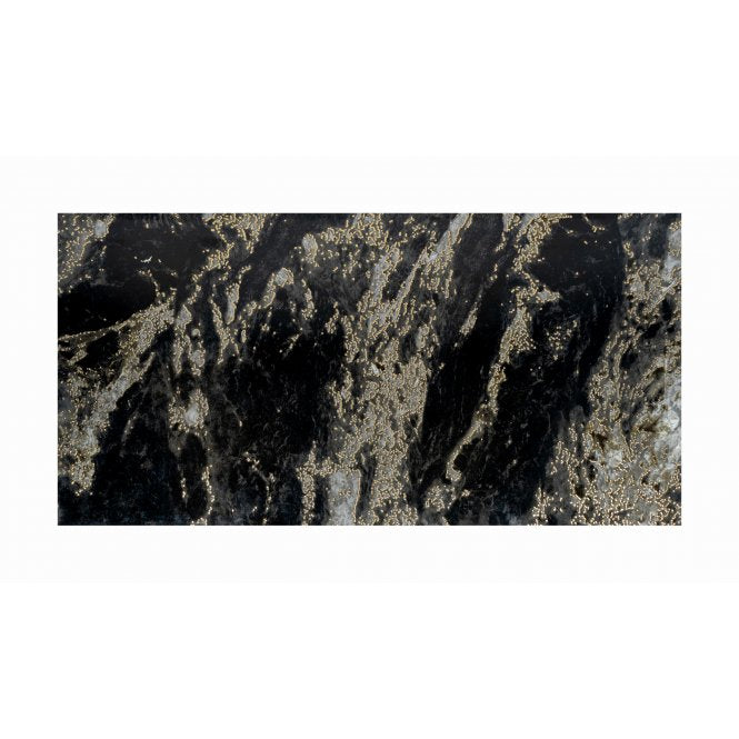 Ziya Crystal Black 45cm x 90cm Wall and Floor Tile