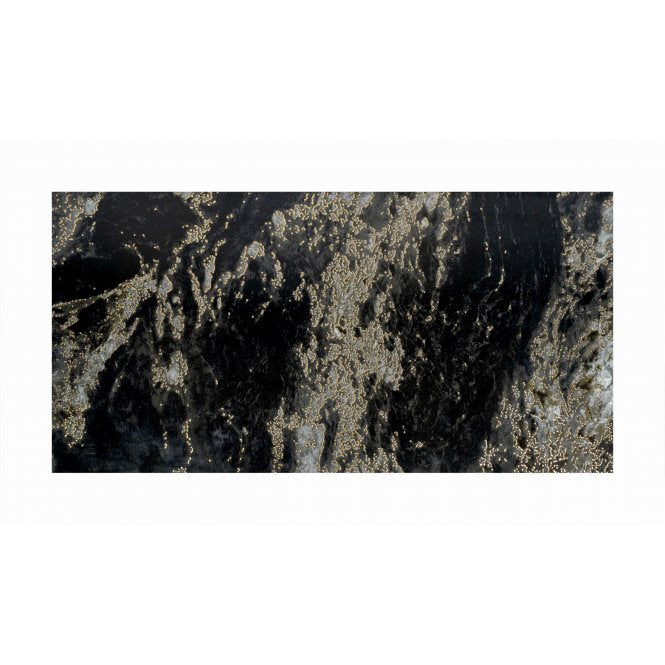 Ziya Crystal Black 45cm x 90cm Wall and Floor Tile