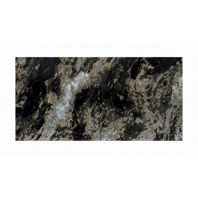 Ziya Crystal Black 45cm x 90cm Wall and Floor Tile